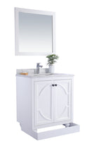 Load image into Gallery viewer, Odyssey 30" White Bathroom Vanity with Countertop