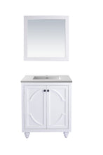 Load image into Gallery viewer, Odyssey 30" White Bathroom Vanity with Countertop