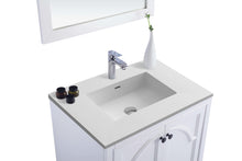 Load image into Gallery viewer, Odyssey 30" White Bathroom Vanity with Countertop