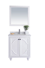 Load image into Gallery viewer, Odyssey 30" White Bathroom Vanity with Countertop