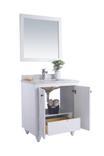 Load image into Gallery viewer, Odyssey 30" White Bathroom Vanity with Countertop