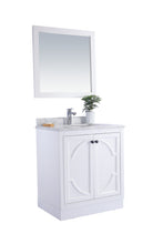 Load image into Gallery viewer, Odyssey 30" White Bathroom Vanity with Countertop