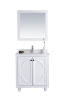 Load image into Gallery viewer, Odyssey 30" White Bathroom Vanity with Countertop