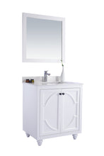 Load image into Gallery viewer, Odyssey 30" White Bathroom Vanity with Countertop