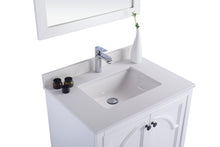 Load image into Gallery viewer, Odyssey 30" White Bathroom Vanity with Countertop