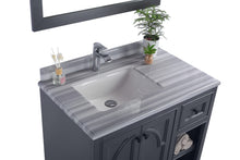 Load image into Gallery viewer, Odyssey 36" Maple Grey Bathroom Vanity with Countertop