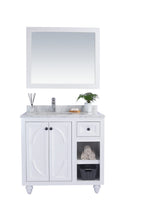Load image into Gallery viewer, Odyssey 36" White Bathroom Vanity with Countertop