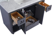 Load image into Gallery viewer, Odyssey 48" Maple Grey Bathroom Vanity with Countertop