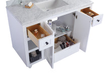 Load image into Gallery viewer, Odyssey 48" White Bathroom Vanity with Countertop