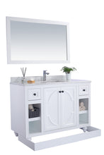 Load image into Gallery viewer, Odyssey 48" White Bathroom Vanity with Countertop