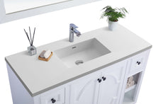 Load image into Gallery viewer, Odyssey 48" White Bathroom Vanity with Countertop