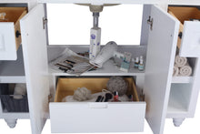Load image into Gallery viewer, Odyssey 48" White Bathroom Vanity with Countertop