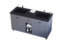 Load image into Gallery viewer, Odyssey 60" Maple Grey Double Sink Bathroom Vanity Countertop