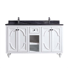 Load image into Gallery viewer, Odyssey 60" White Double Sink Bathroom Vanity with Countertop