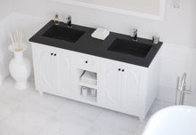 Load image into Gallery viewer, Odyssey 60" White Double Sink Bathroom Vanity with Countertop