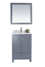 Load image into Gallery viewer, Wilson 24" Grey Bathroom Vanity with Countertop