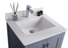 Load image into Gallery viewer, Wilson 24" Grey Bathroom Vanity with Countertop