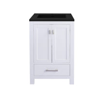 Load image into Gallery viewer, Wilson 24" White Bathroom Vanity with Countertop