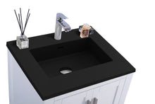 Load image into Gallery viewer, Wilson 24" White Bathroom Vanity with Countertop