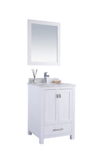 Load image into Gallery viewer, Wilson 24" White Bathroom Vanity with Countertop