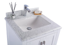 Load image into Gallery viewer, Wilson 24" White Bathroom Vanity with Countertop