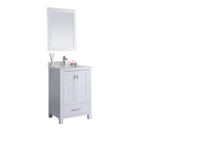 Load image into Gallery viewer, Wilson 24" White Bathroom Vanity with Countertop
