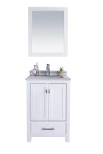 Load image into Gallery viewer, Wilson 24" White Bathroom Vanity with Countertop