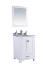 Load image into Gallery viewer, Wilson 24" White Bathroom Vanity with Countertop