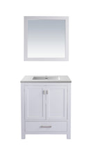 Load image into Gallery viewer, Wilson 30" White Bathroom Vanity with Countertop