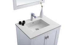 Load image into Gallery viewer, Wilson 30" White Bathroom Vanity with Countertop