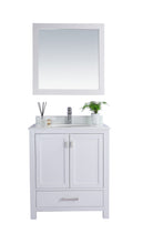 Load image into Gallery viewer, Wilson 30" White Bathroom Vanity with Countertop