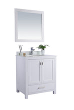 Load image into Gallery viewer, Wilson 30" White Bathroom Vanity with Countertop