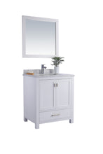 Load image into Gallery viewer, Wilson 30" White Bathroom Vanity with Countertop