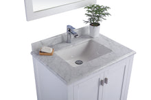 Load image into Gallery viewer, Wilson 30" White Bathroom Vanity with Countertop