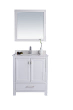 Load image into Gallery viewer, Wilson 30" White Bathroom Vanity with Countertop
