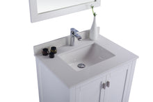 Load image into Gallery viewer, Wilson 30" White Bathroom Vanity with Countertop