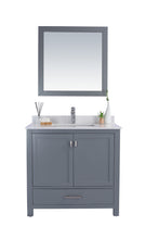 Load image into Gallery viewer, Wilson 36" Grey Bathroom Vanity with Countertop