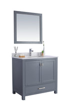 Load image into Gallery viewer, Wilson 36" Grey Bathroom Vanity with Countertop