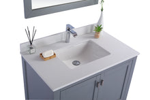Load image into Gallery viewer, Wilson 36" Grey Bathroom Vanity with Countertop