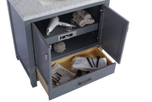 Load image into Gallery viewer, Wilson 36" Grey Bathroom Vanity with Countertop