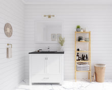 Load image into Gallery viewer, Wilson 36" White Bathroom Vanity with Countertop