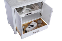 Load image into Gallery viewer, Wilson 36" White Bathroom Vanity with Countertop