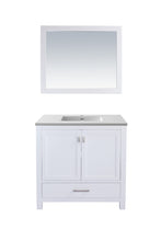 Load image into Gallery viewer, Wilson 36" White Bathroom Vanity with Countertop