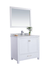 Load image into Gallery viewer, Wilson 36" White Bathroom Vanity with Countertop