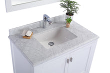Load image into Gallery viewer, Wilson 36" White Bathroom Vanity with Countertop