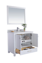 Load image into Gallery viewer, Wilson 36" White Bathroom Vanity with Countertop