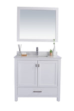 Load image into Gallery viewer, Wilson 36" White Bathroom Vanity with Countertop