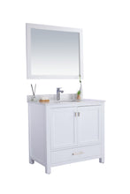 Load image into Gallery viewer, Wilson 36" White Bathroom Vanity with Countertop