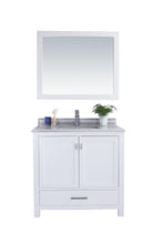Load image into Gallery viewer, Wilson 36" White Bathroom Vanity with Countertop