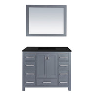 Load image into Gallery viewer, Wilson 42" Grey Bathroom Vanity with Countertop